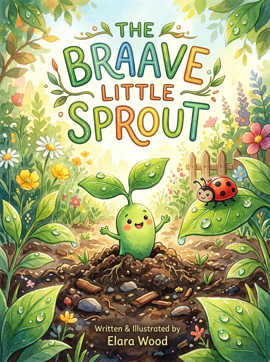 The Brave Little Sprout - Children's Picture Book